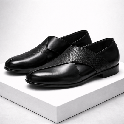 Montaro Leather Slip-On Orthopedic Loafers