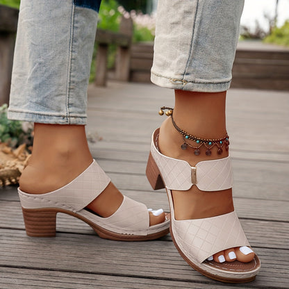 Aurelia Cushioned Flat Sandals