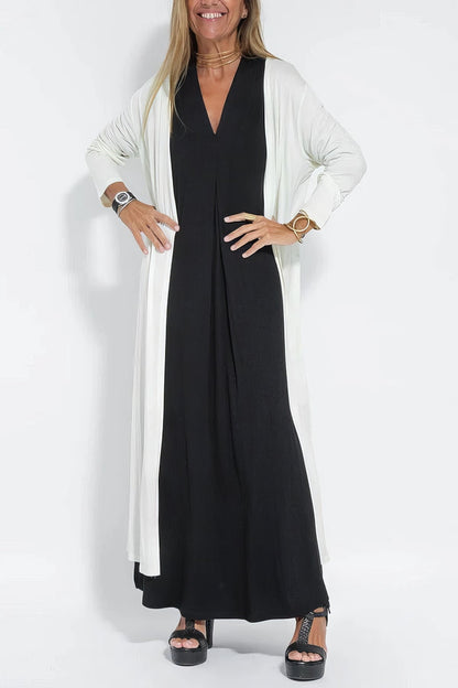 Draped Maxi Dress