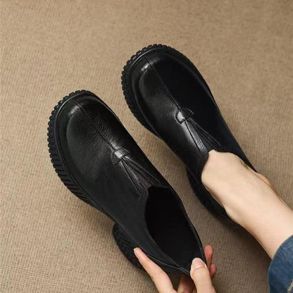 Leather Orthopedic Platform Shoes