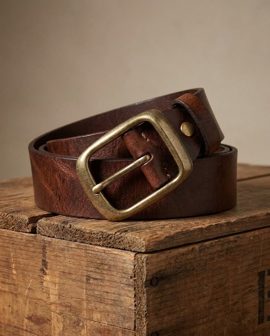 Leather Belt for Men
