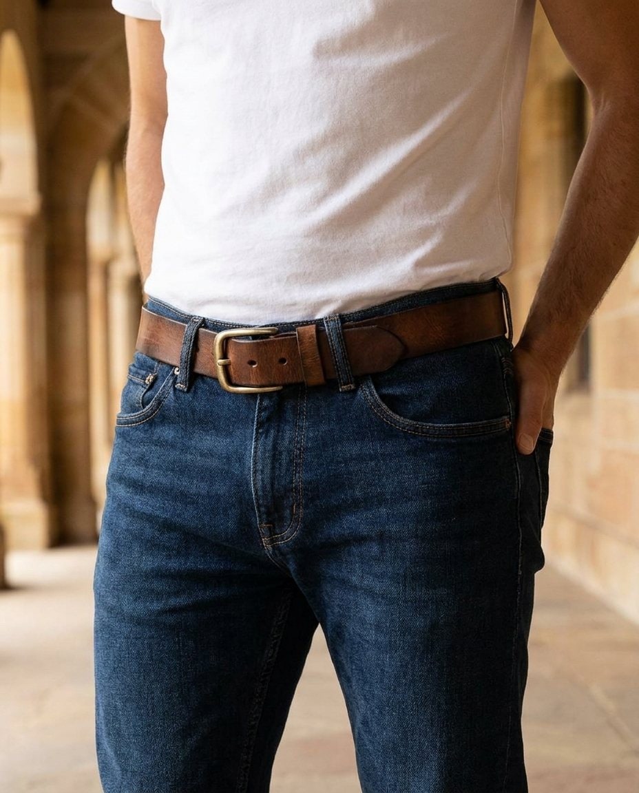 Leather Belt for Men