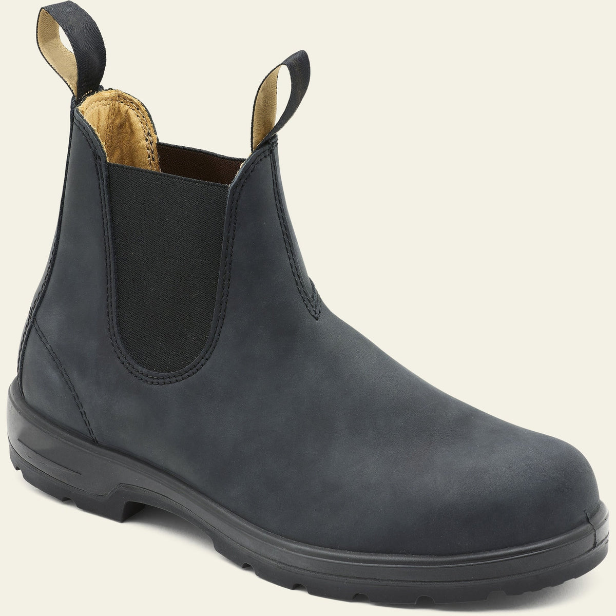 Leather Chelsea Boots for Men - Blue