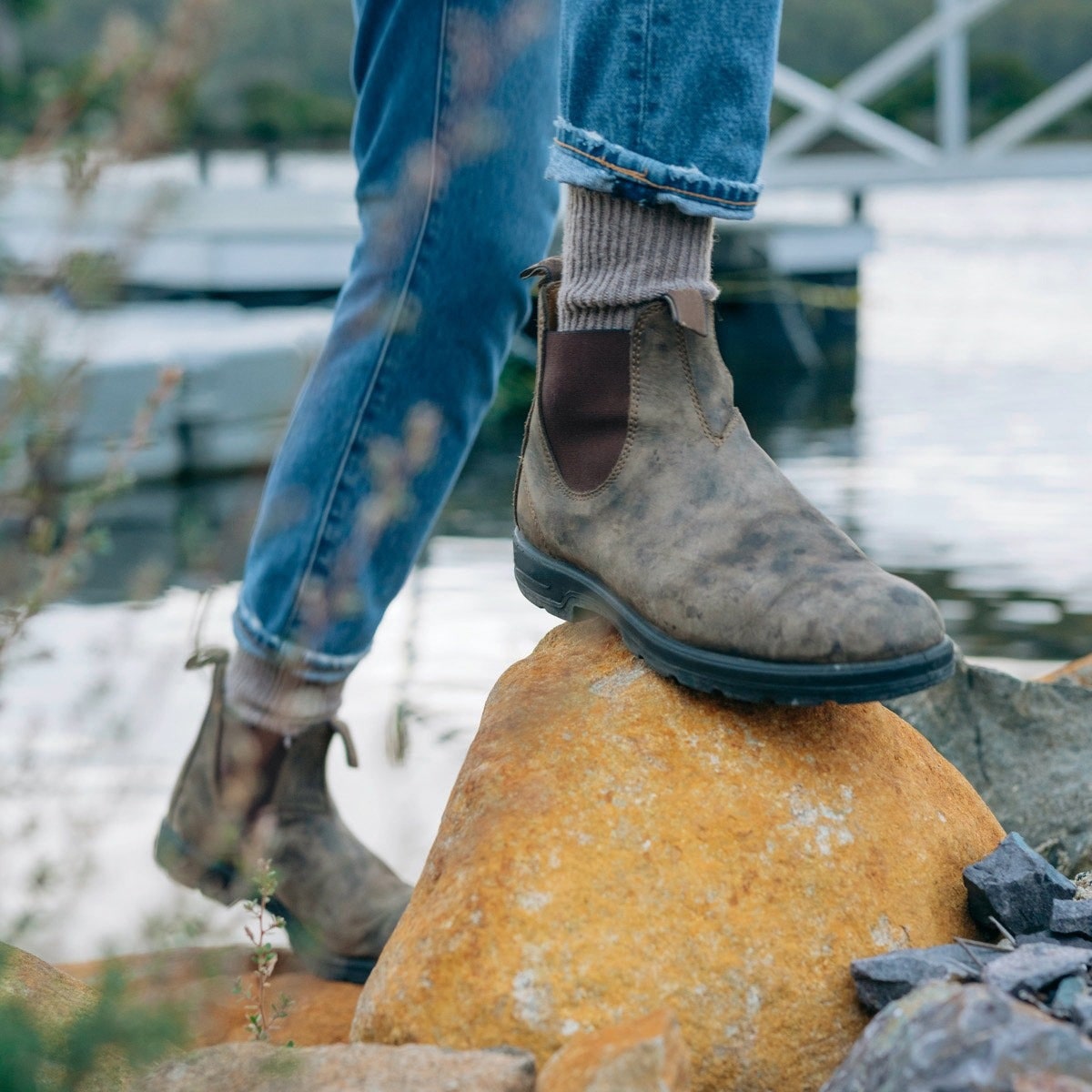 Leather Chelsea Boots for Men