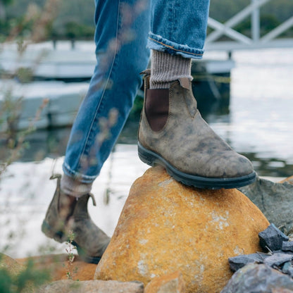 Leather Chelsea Boots for Men