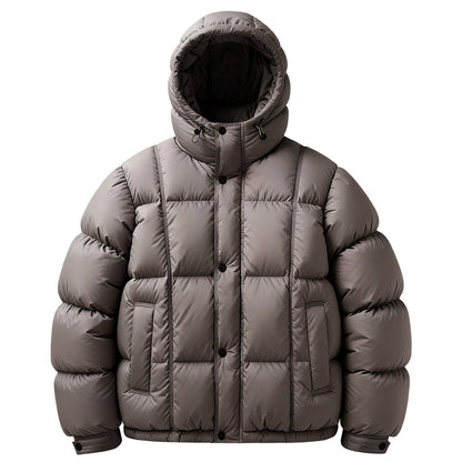 Lightweight And Puffer Jacket for Men - Brown
