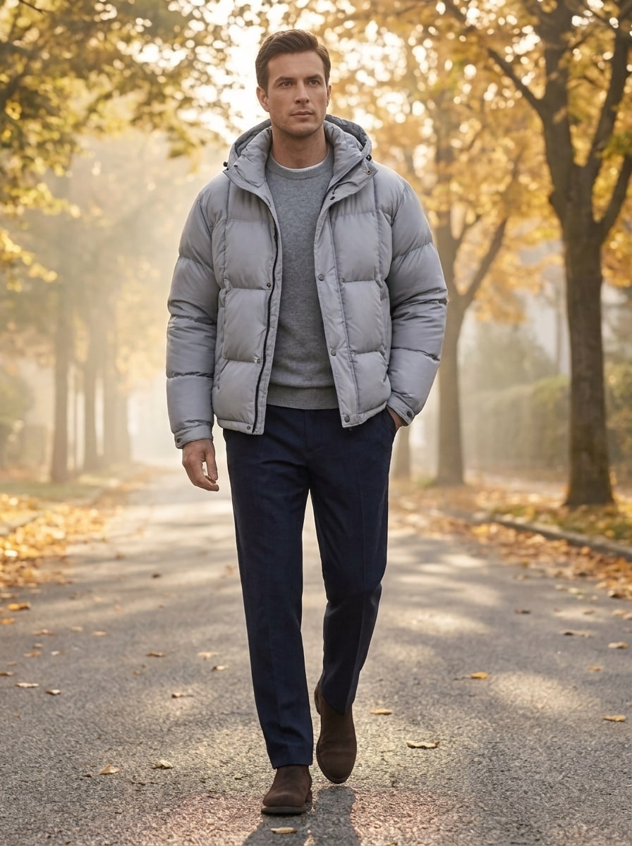 Lightweight And Puffer Jacket for Men
