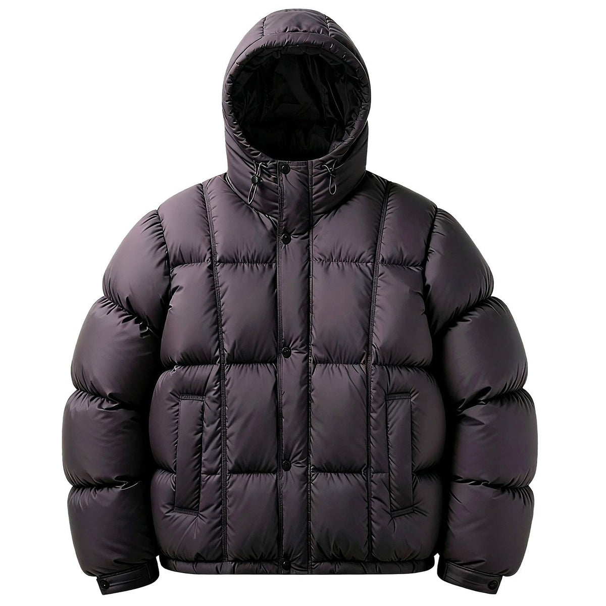 Lightweight And Puffer Jacket for Men - Dark Purple
