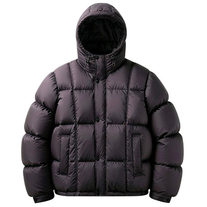 Lightweight And Puffer Jacket for Men - Dark Purple