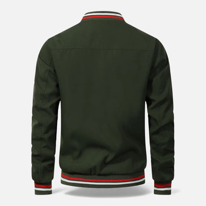 Longline Bomber Jacket for Men