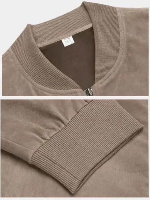 Longline Draped Bomber Jacket