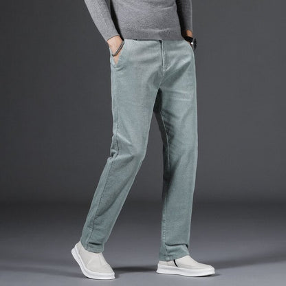 Medium Waist Corduroy for Women - Lake Green