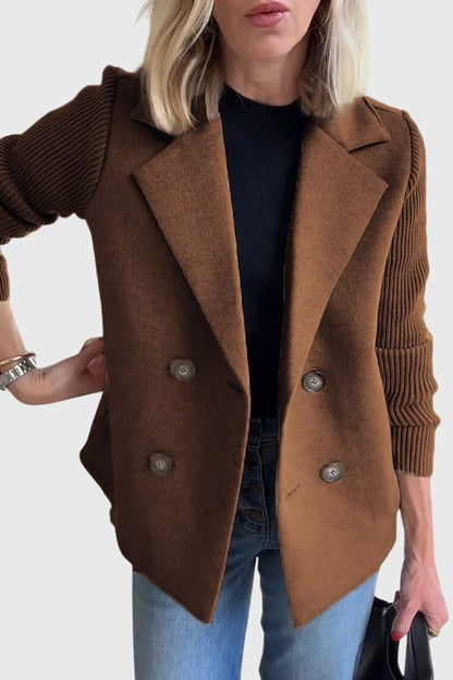 MelinaTM - Blazer for Women - Brown