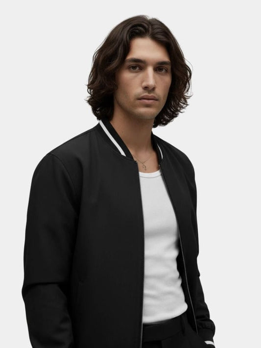 Oversized Bomber Jacket