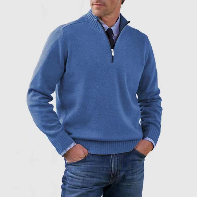 Oversized Cardigan for Men - Blue