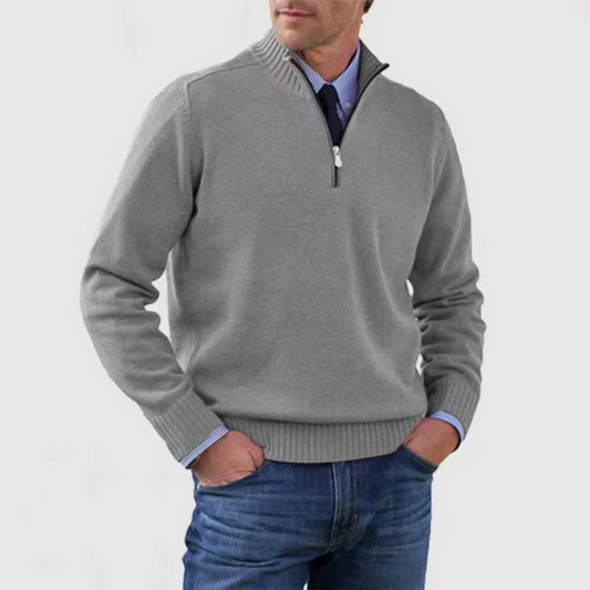 Oversized Cardigan for Men - Gray