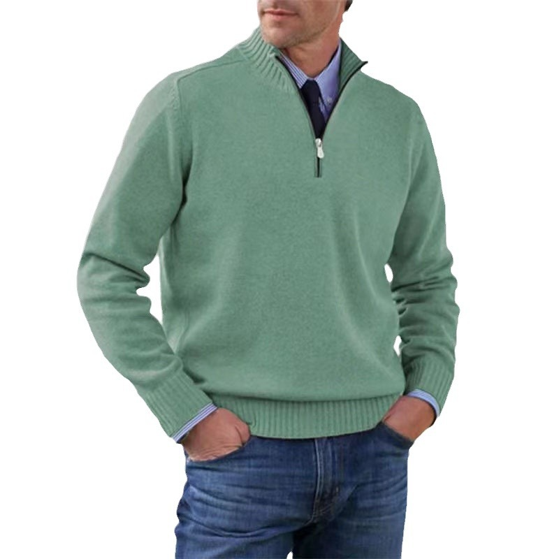 Oversized Cardigan for Men - Green