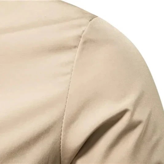 Oversized Zip-Up Bomber Jacket for Men