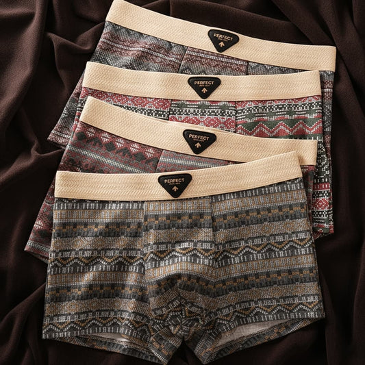 Porter Retro Cotton Boxer Briefs