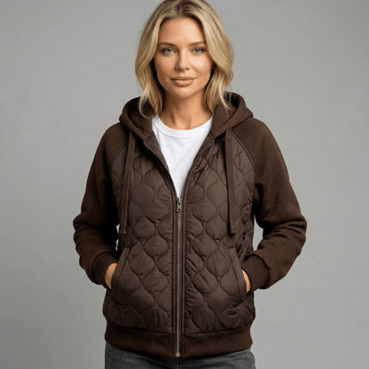 Quilted Hoodie Jacket