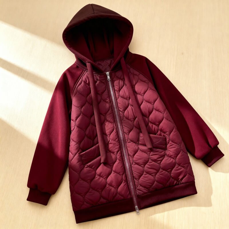 Quilted Hoodie Jacket