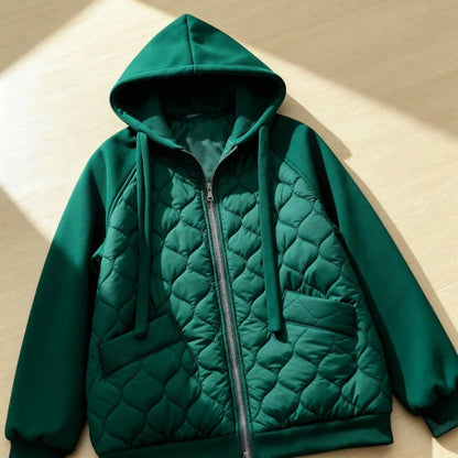 Quilted Hoodie Jacket