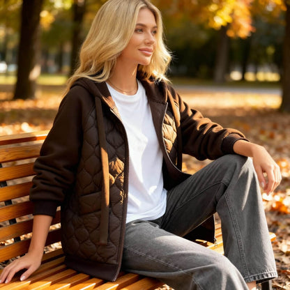 Quilted Hoodie Jacket
