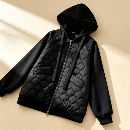 Quilted Hoodie Jacket
