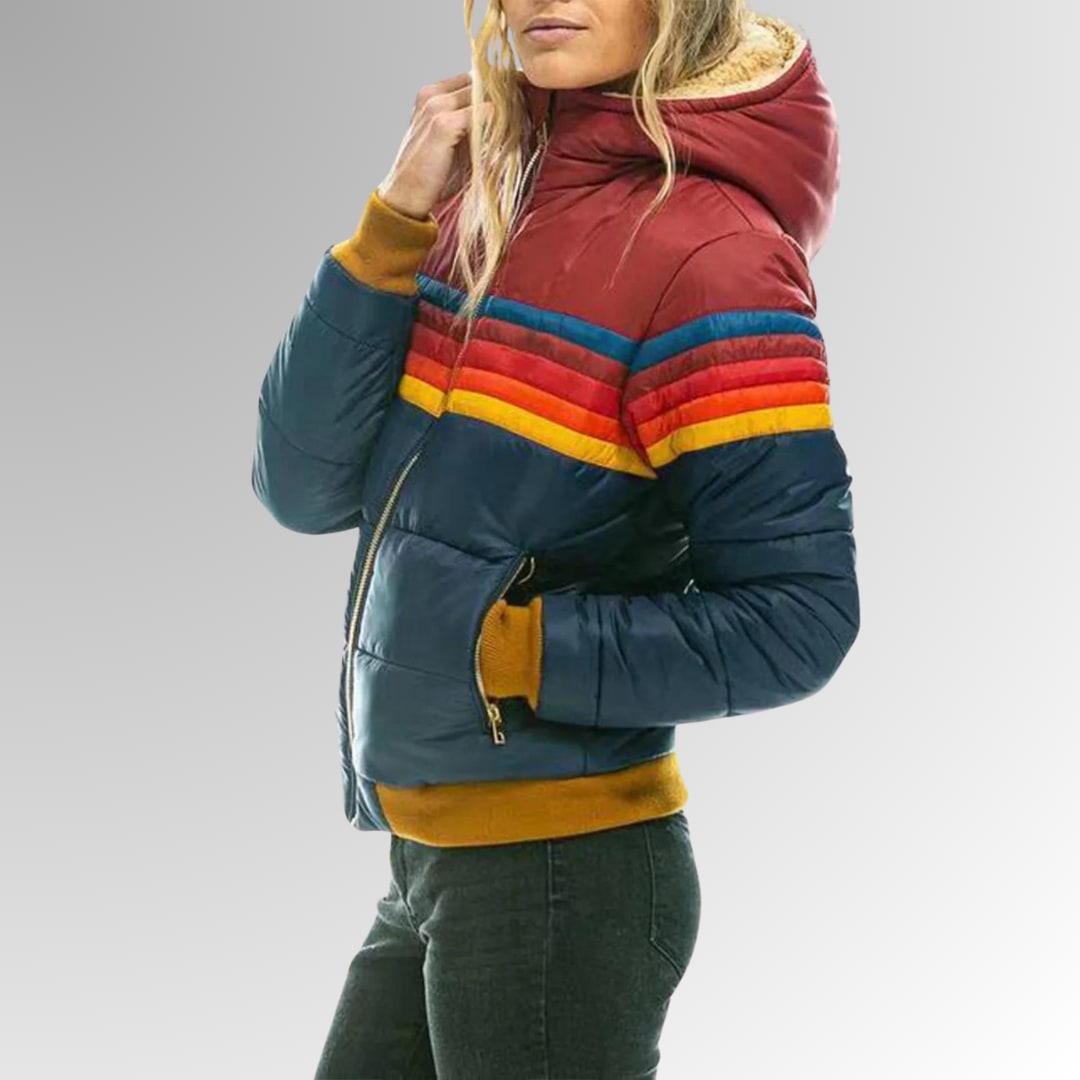 Quilted Puffer-Style Jacket for Women