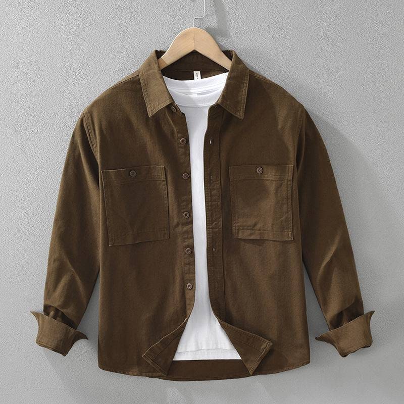 Sorrento Overshirt - Dark Brown