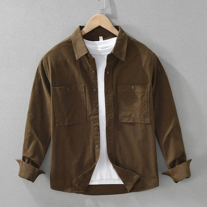 Sorrento Overshirt - Dark Brown