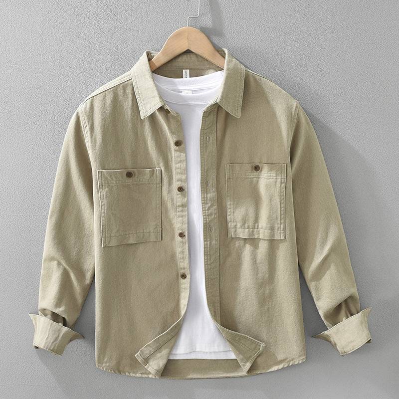 Sorrento Overshirt - Light Khaki