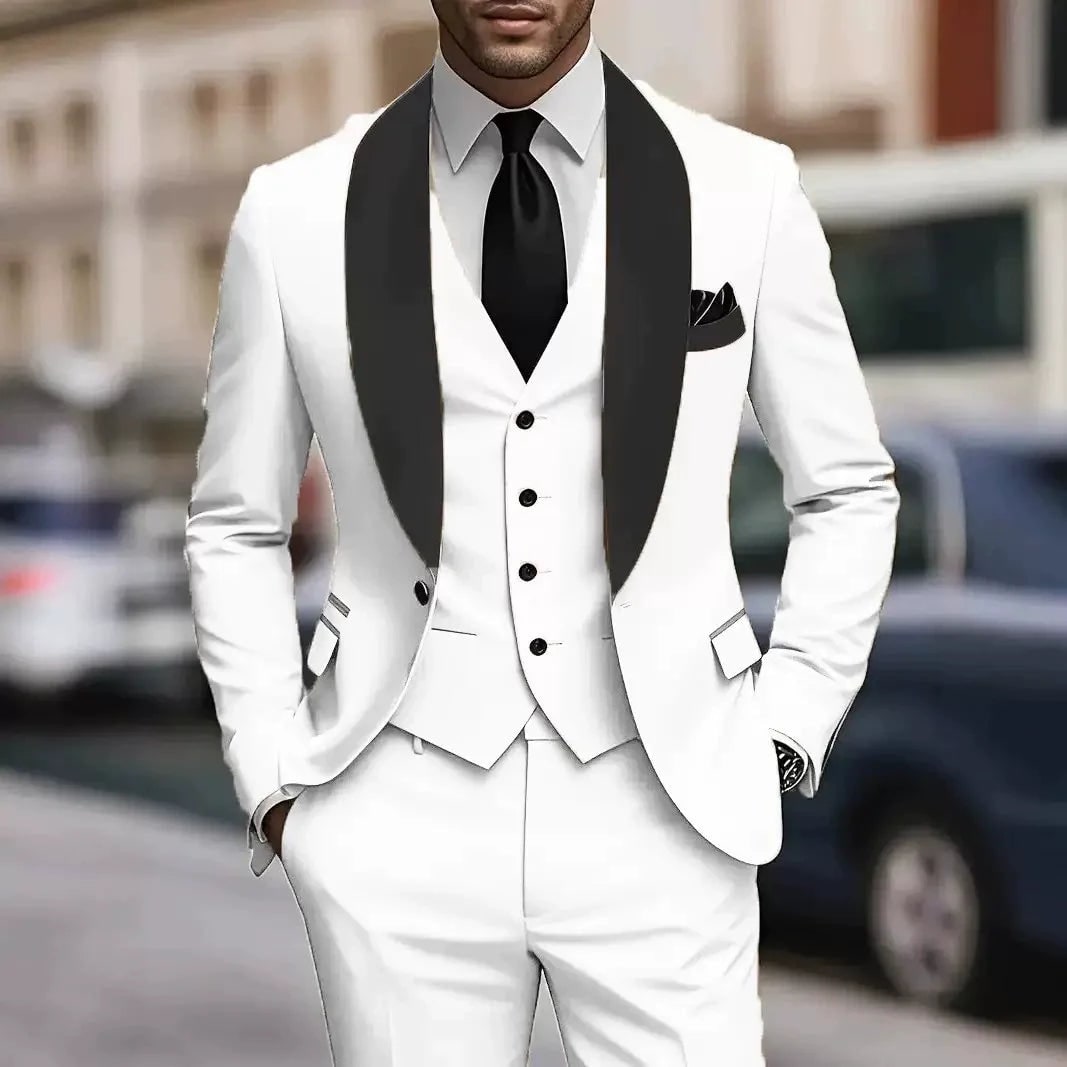 Suit for Men - Blanc