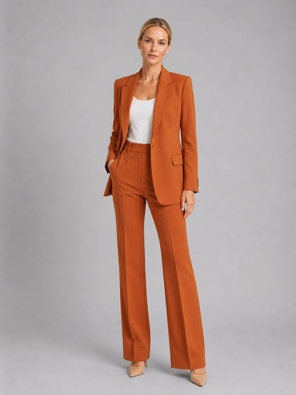 Tailored Set for Women - Brown