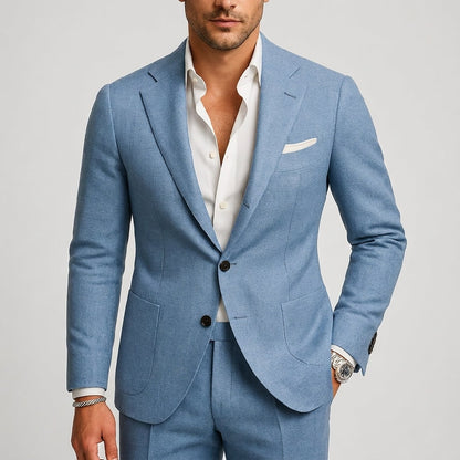 Tailored Suit for Men - Blue