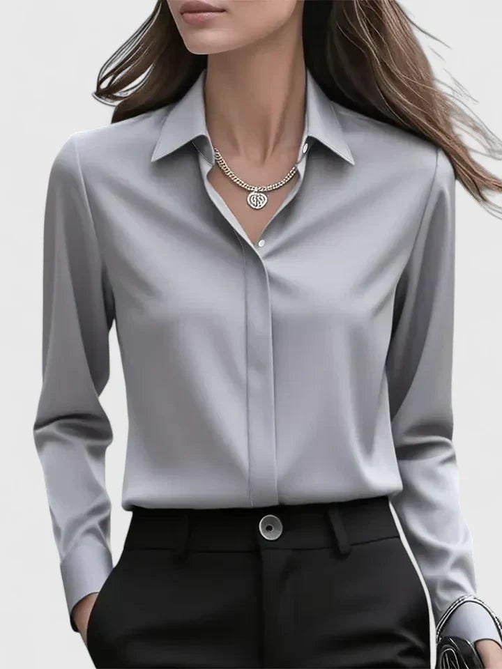 Top for Women - Gray