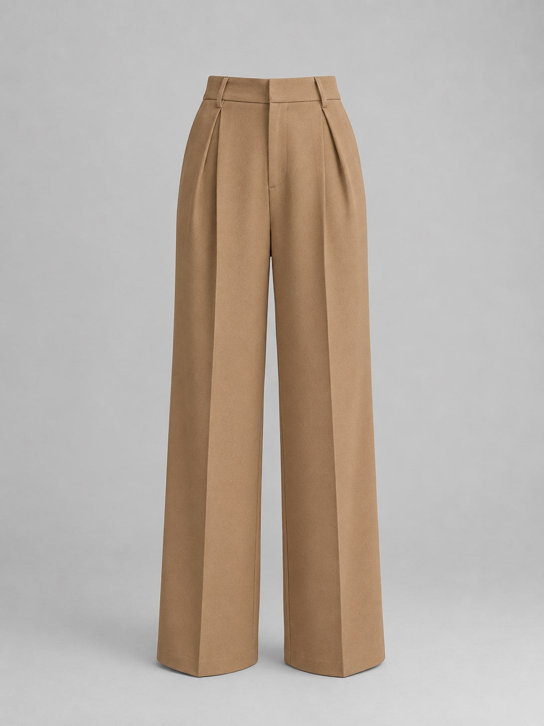 Women's High Waisted Wide Leg Trousers – Tailored Everyday Style