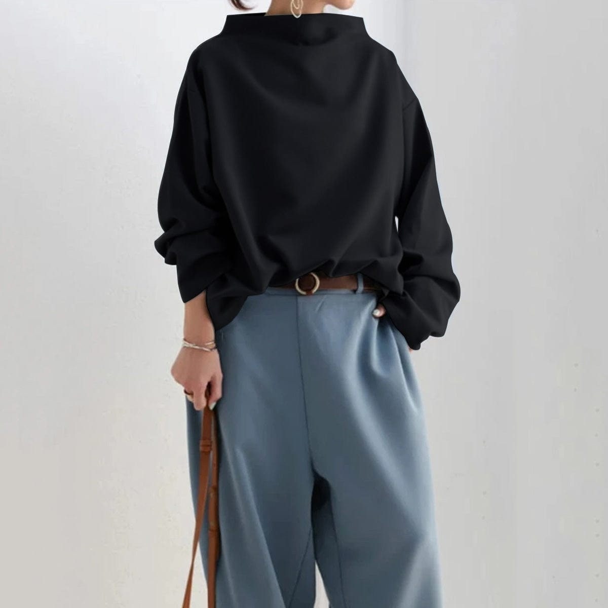 Women's Knit Pullover Top