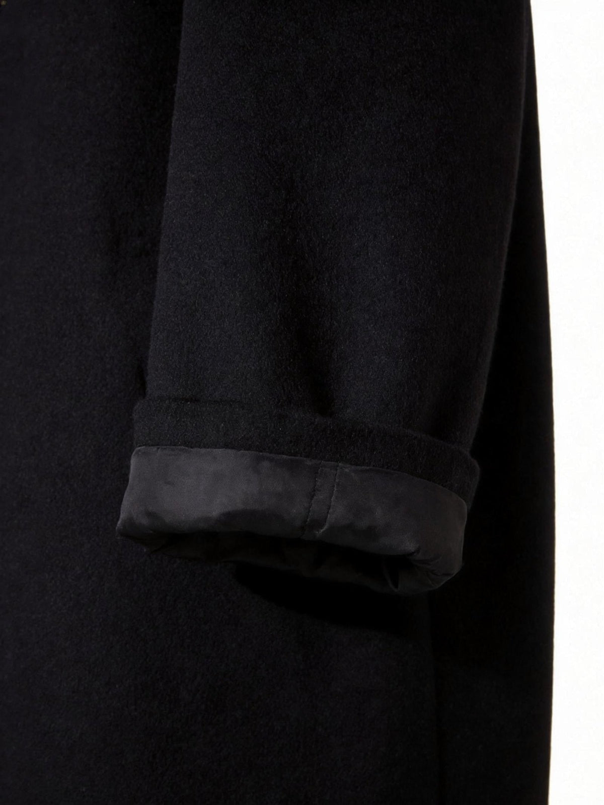 Wool-Blend Trench Coat for Men