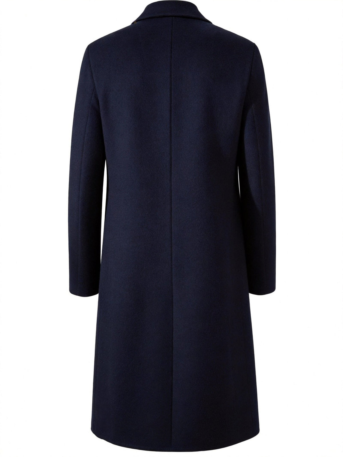 Wool-Blend Trench Coat for Men