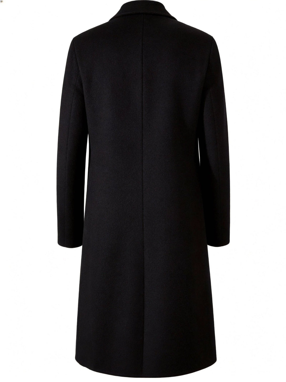 Wool-Blend Trench Coat for Men