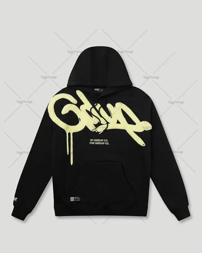 Y2K Harajuku Oversized Letter Hoodie for Men