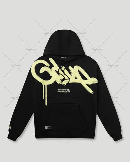 Y2K Harajuku Oversized Letter Hoodie for Men