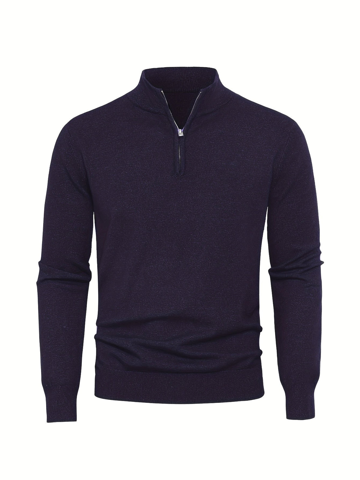 Zip-Up Longline Heritage Sweater