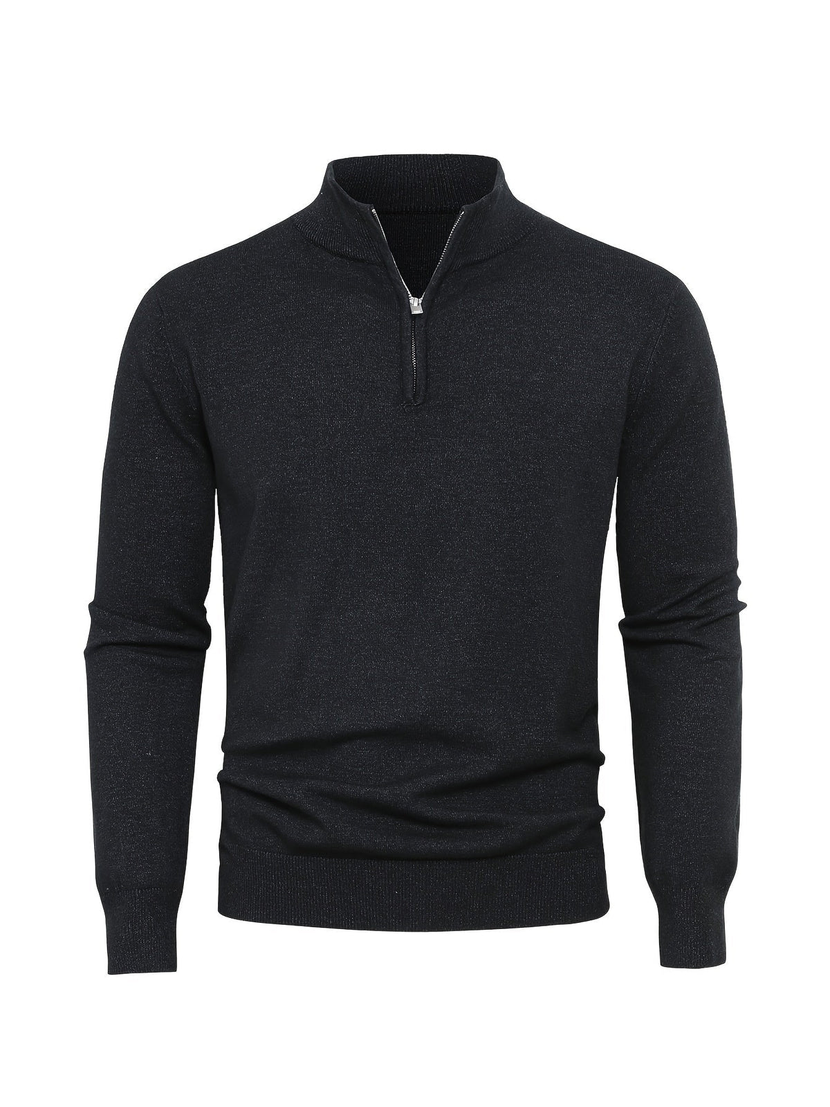 Zip-Up Longline Heritage Sweater
