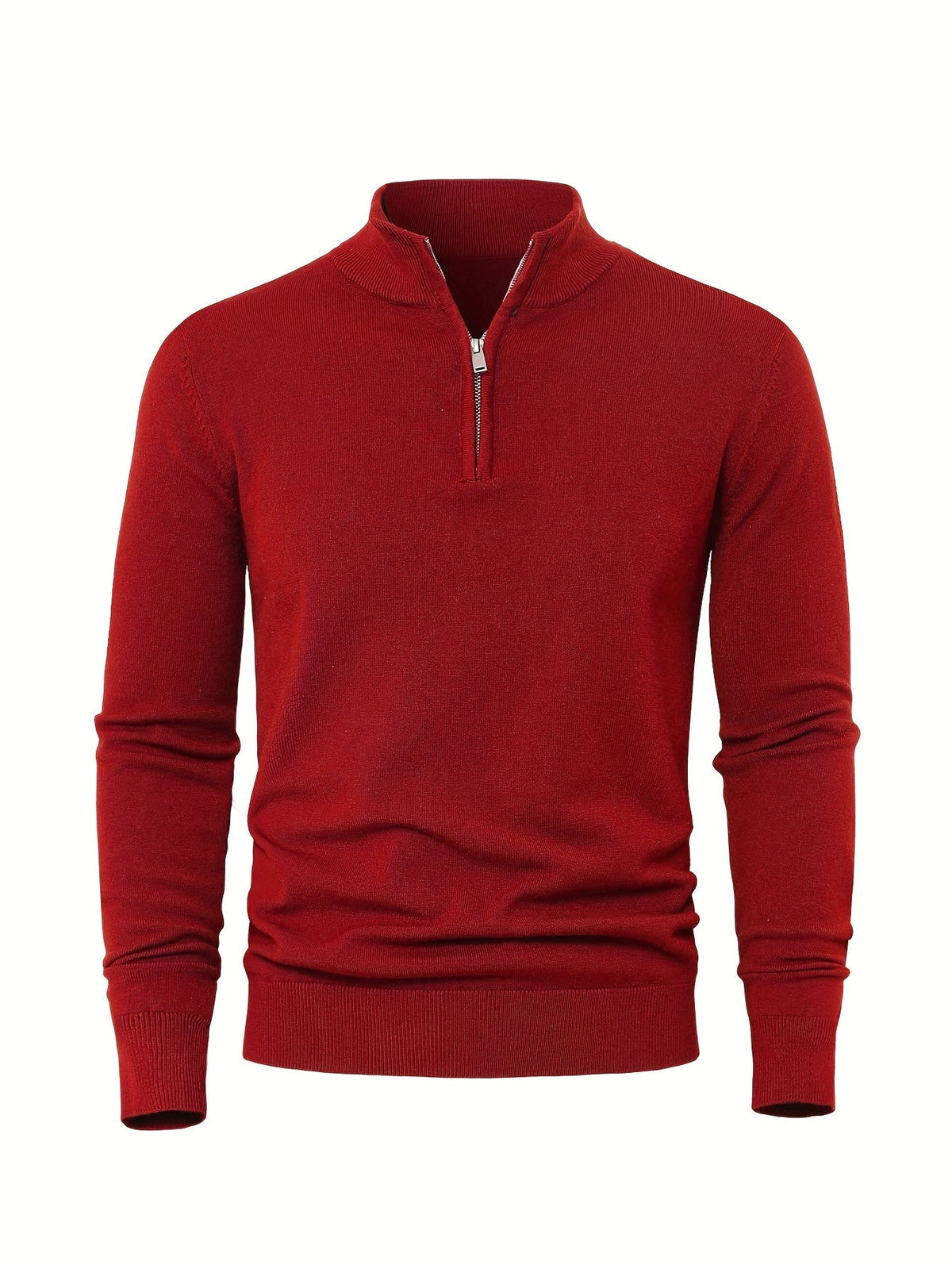 Zip-Up Longline Heritage Sweater