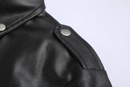 Zip-Up Timeless Leather Jacket